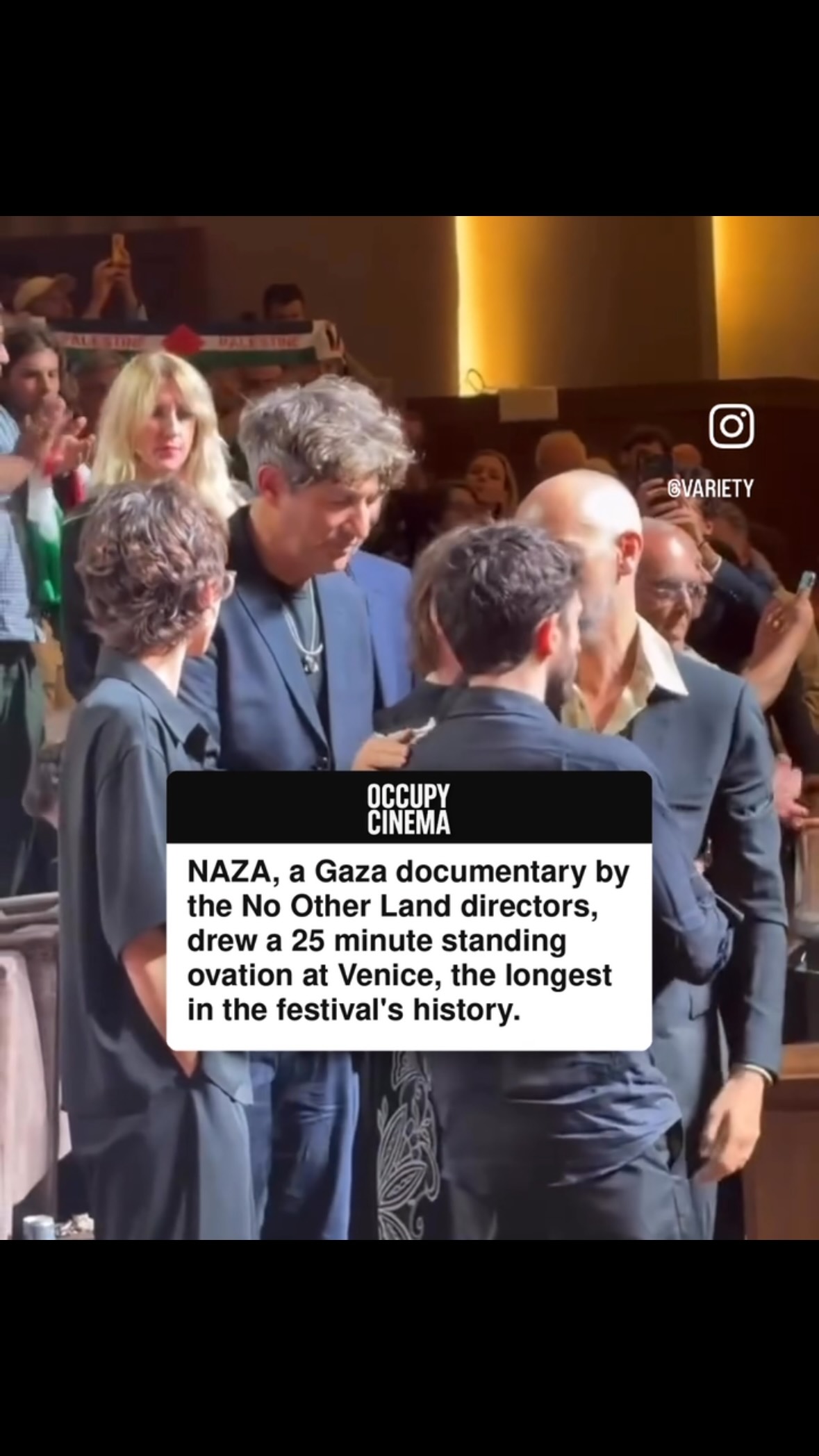 NAZA Shatters Venice Records, Ignites Political Debate on the Lido