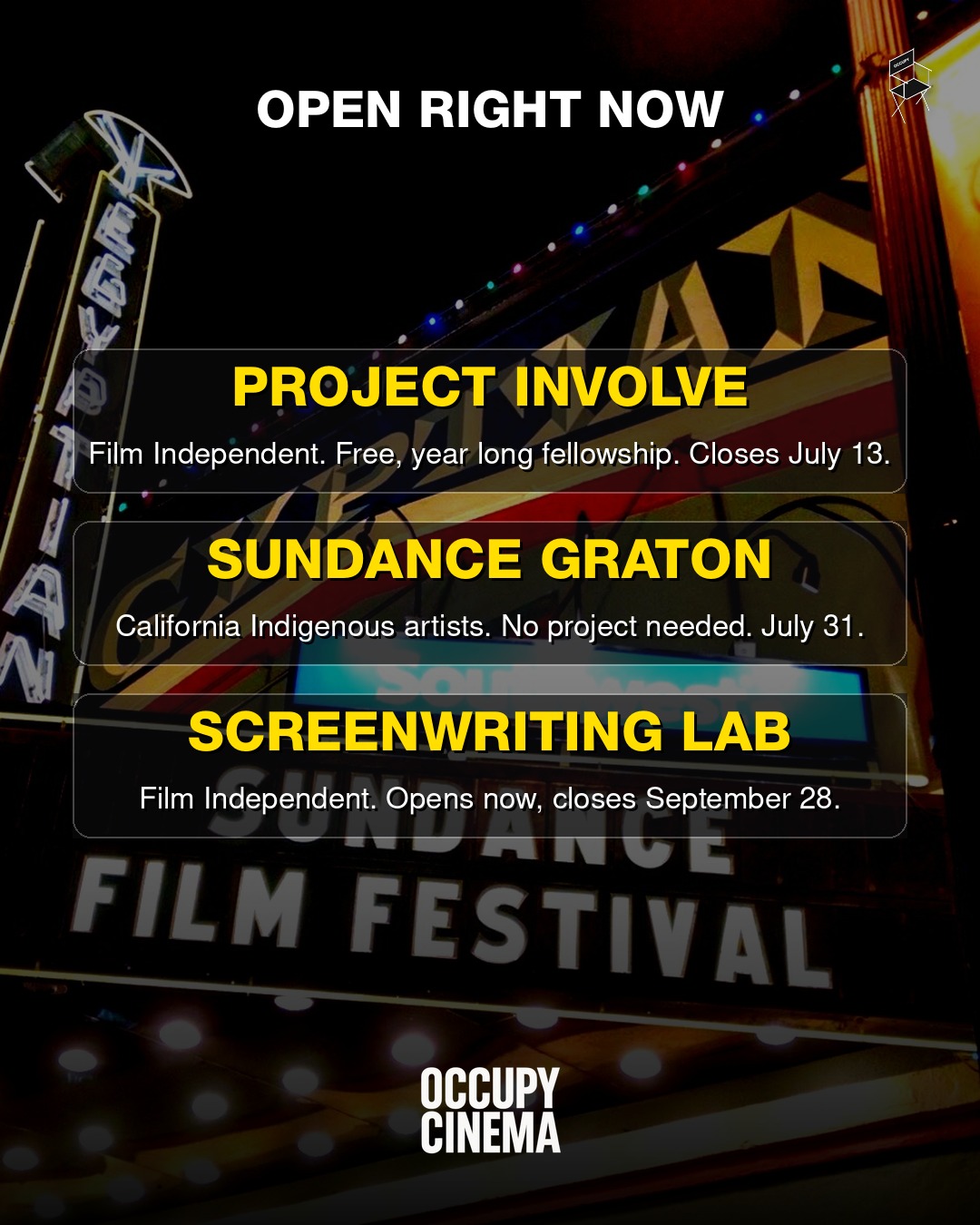 Pathways to Craft and Community, Open Doors for Independent Film Artists, image 2 of 4