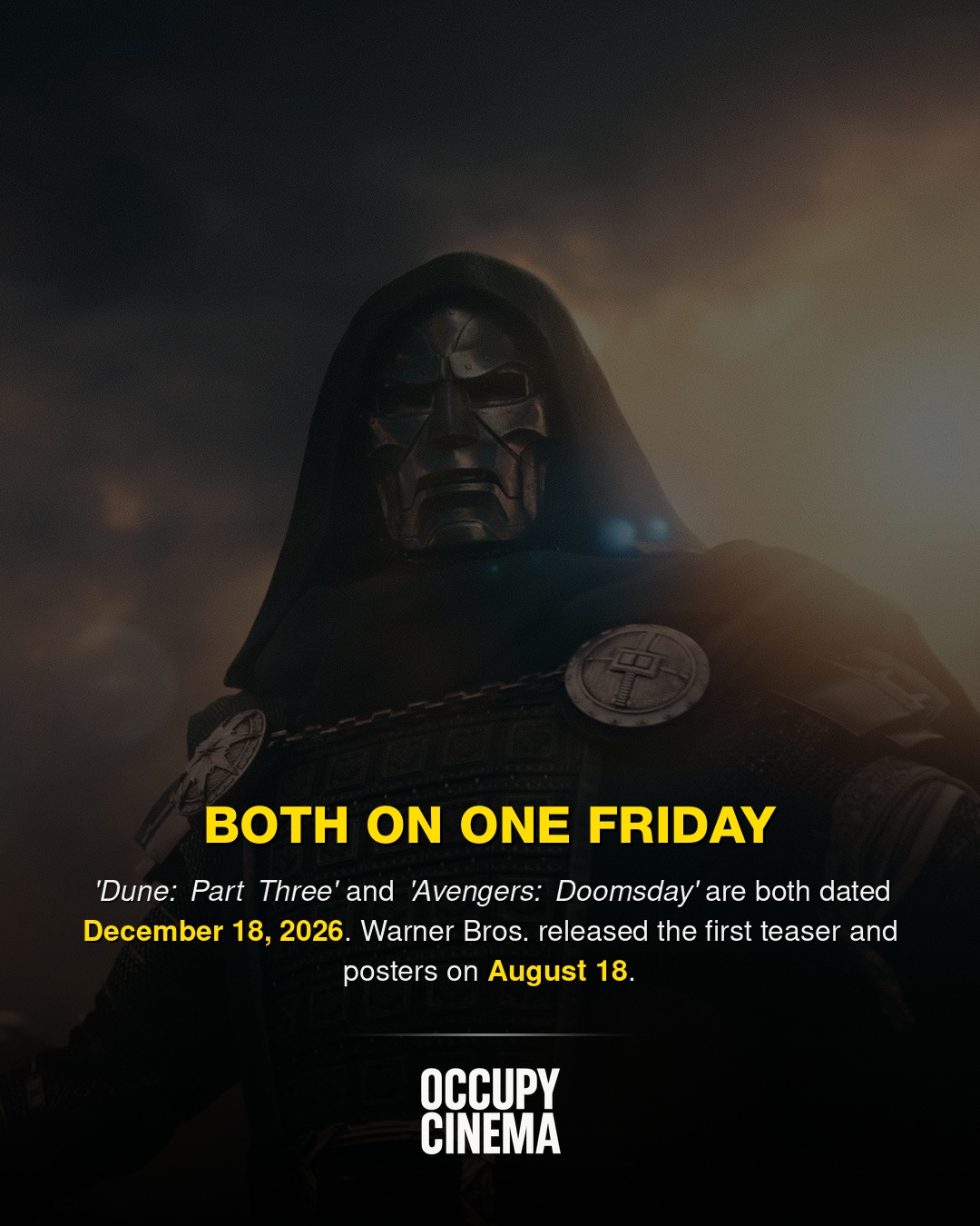 The Holiday 2026 Standoff: Why Neither Dune 3 Nor Marvel Is Blinking, image 2 of 5