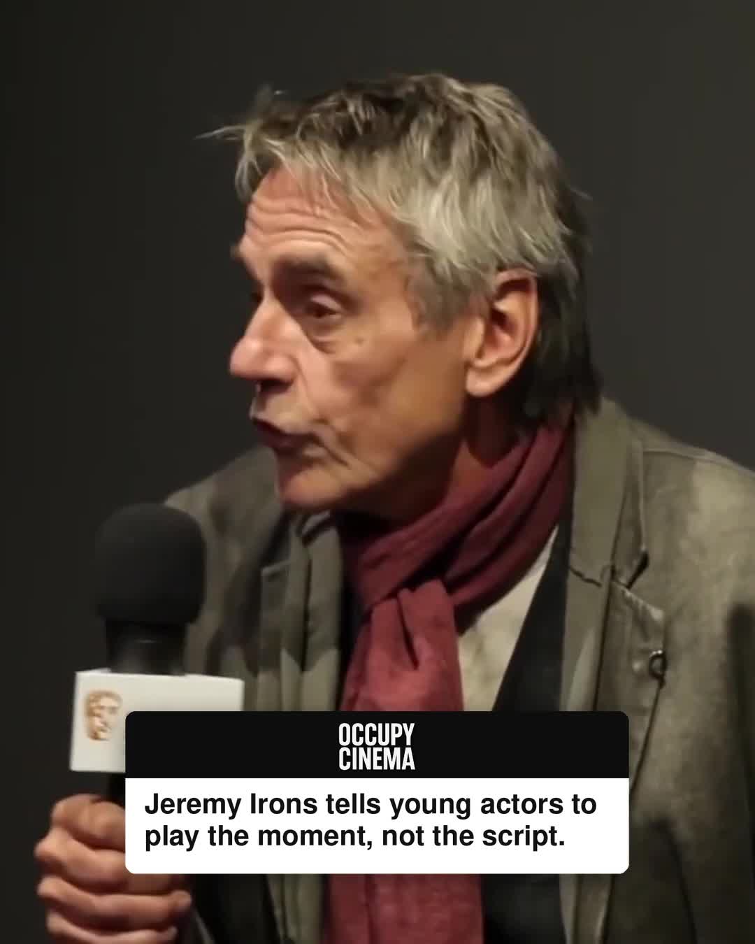 Jeremy Irons and the Art of Not Playing the Outcome on Set