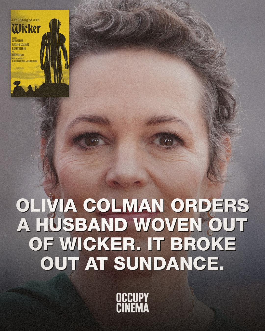 Black Bear Lands Olivia Colman Starrer 'Wicker' in Bidding War Ahead of October Release