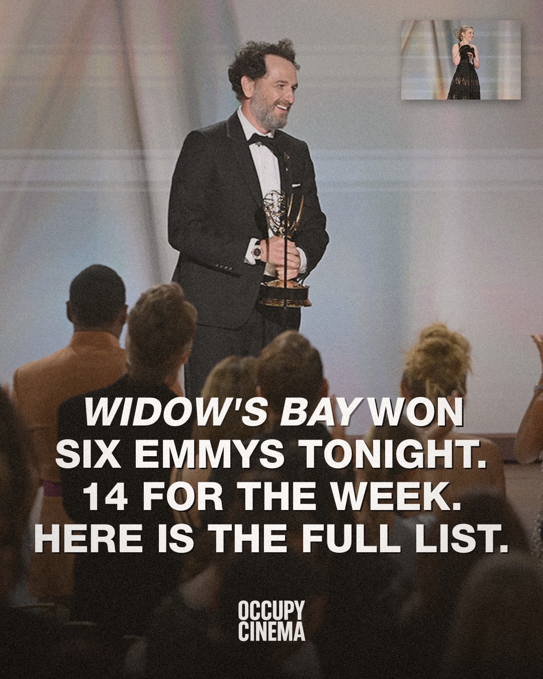 78th Emmys: 'Widow's Bay' Dominates Comedy, Matthew Rhys Makes History