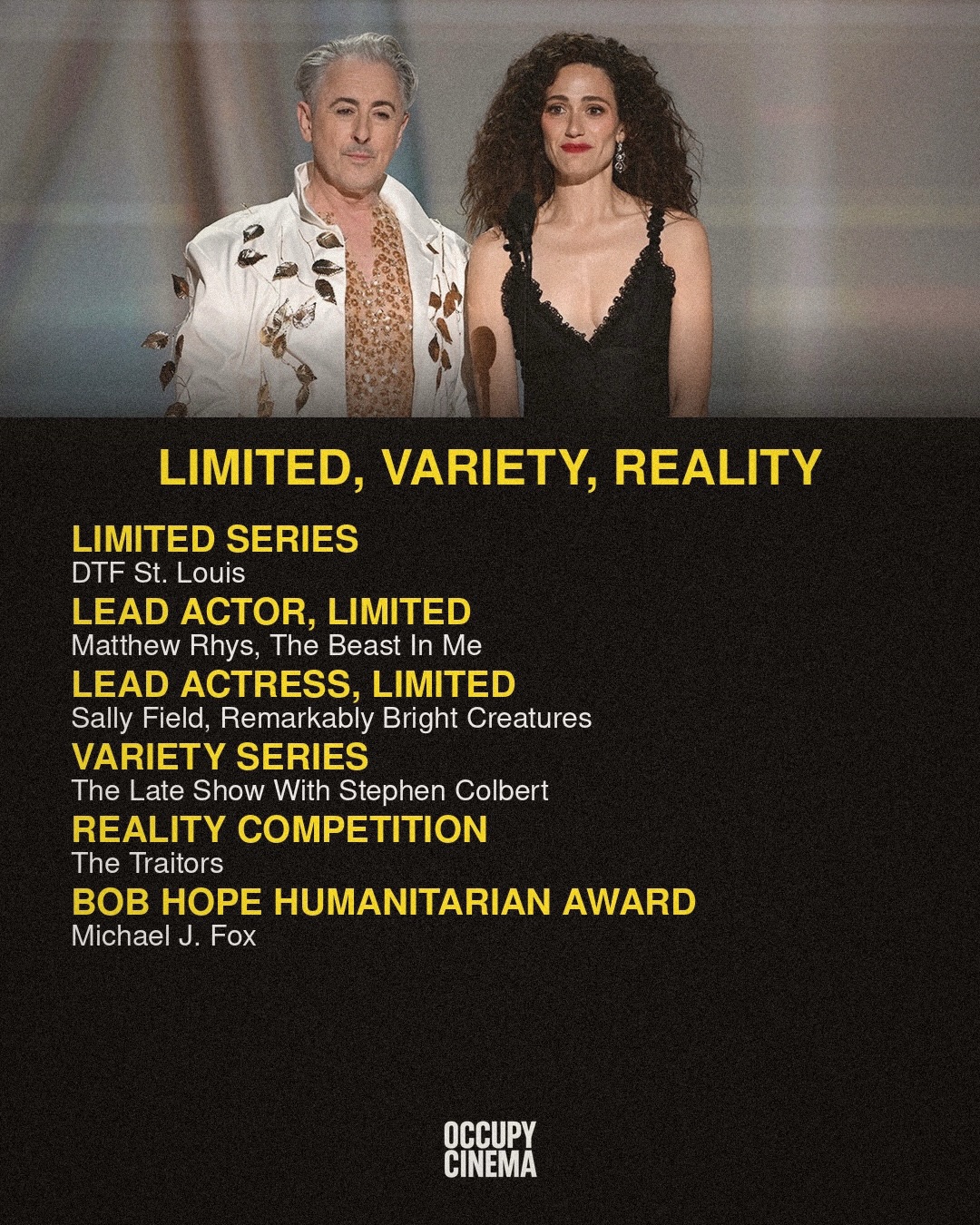 78th Emmys: 'Widow's Bay' Dominates Comedy, Matthew Rhys Makes History, image 13 of 14