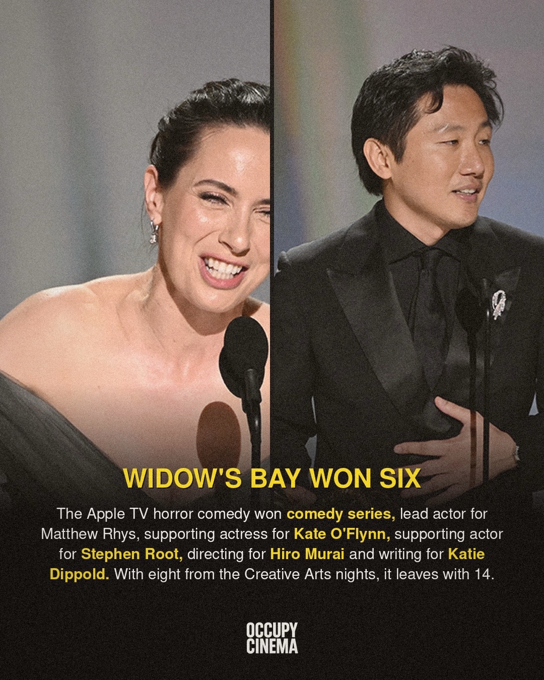 78th Emmys: 'Widow's Bay' Dominates Comedy, Matthew Rhys Makes History, image 5 of 14